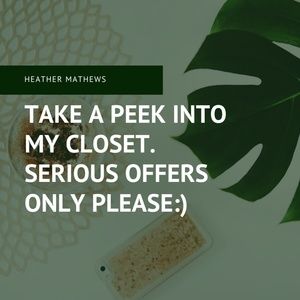 Meet your Posher, Heather